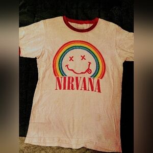 Vintage Rainbow Nirvana T